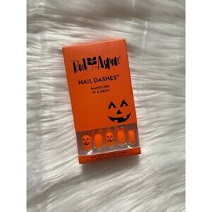 Red Aspen Nail Dashes- Dana Carol Carves Pumpkins